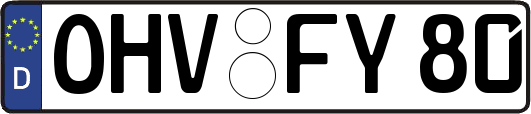 OHV-FY80