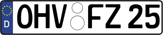 OHV-FZ25