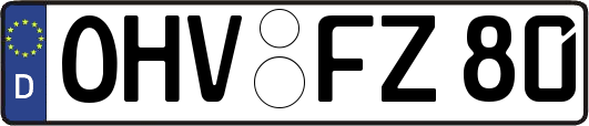 OHV-FZ80