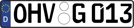 OHV-G013