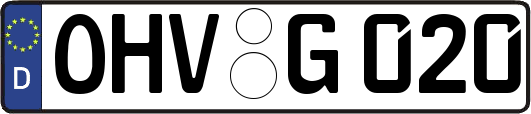 OHV-G020