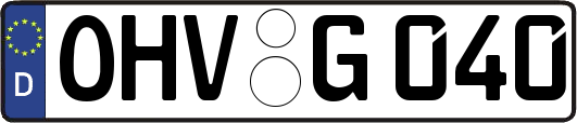 OHV-G040