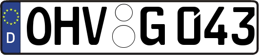 OHV-G043