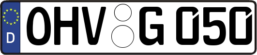 OHV-G050