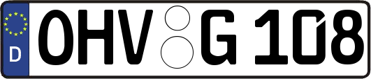 OHV-G108