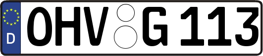 OHV-G113