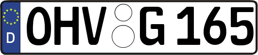 OHV-G165