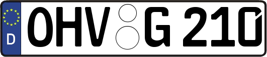 OHV-G210
