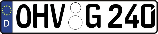 OHV-G240