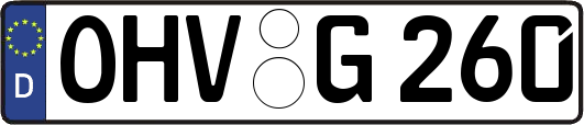 OHV-G260