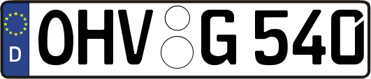 OHV-G540