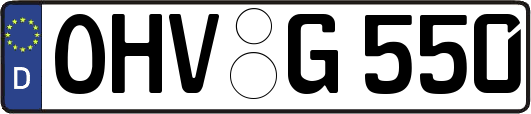 OHV-G550