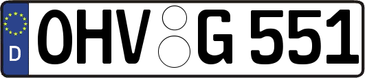 OHV-G551