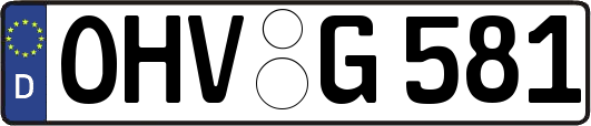 OHV-G581