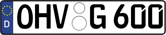 OHV-G600