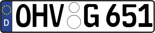 OHV-G651