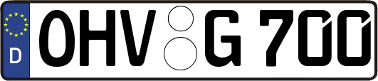 OHV-G700