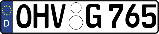 OHV-G765