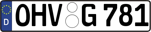 OHV-G781