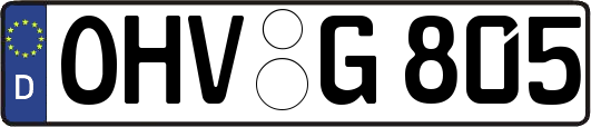 OHV-G805