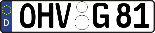 OHV-G81