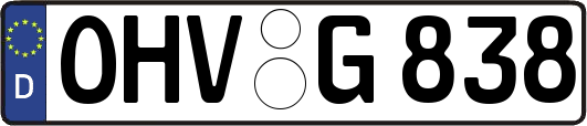OHV-G838
