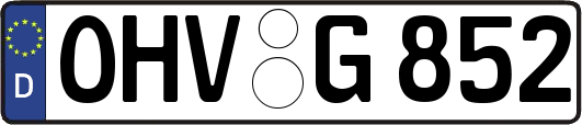 OHV-G852