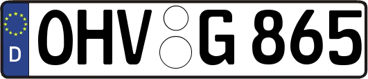 OHV-G865