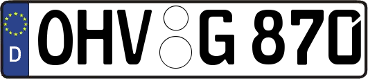 OHV-G870
