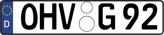 OHV-G92