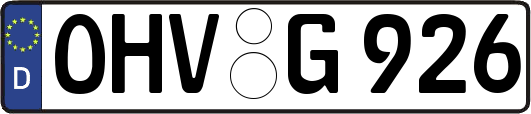 OHV-G926