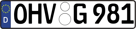 OHV-G981