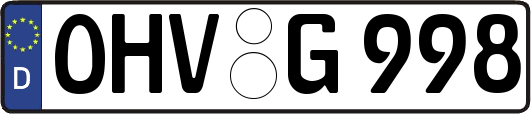 OHV-G998