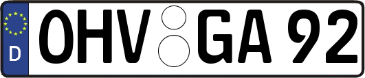 OHV-GA92