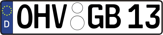 OHV-GB13
