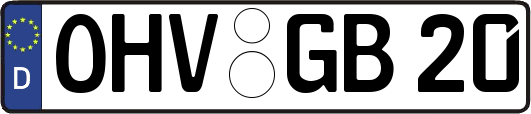 OHV-GB20