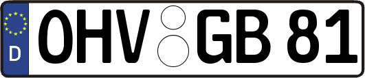 OHV-GB81