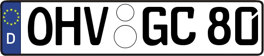 OHV-GC80