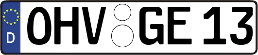 OHV-GE13