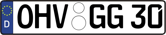 OHV-GG30