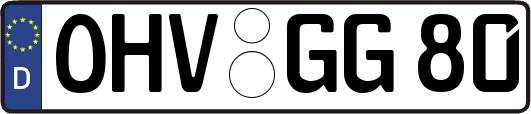 OHV-GG80