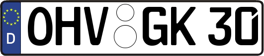 OHV-GK30