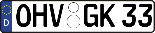 OHV-GK33