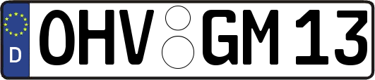 OHV-GM13