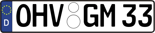 OHV-GM33