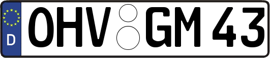 OHV-GM43