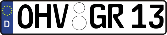 OHV-GR13