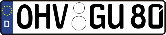 OHV-GU80