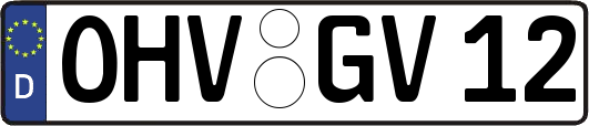 OHV-GV12