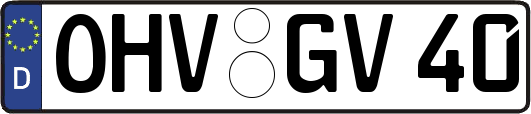 OHV-GV40